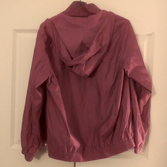 Plum coloured windbreaker - Picture 2 of 2